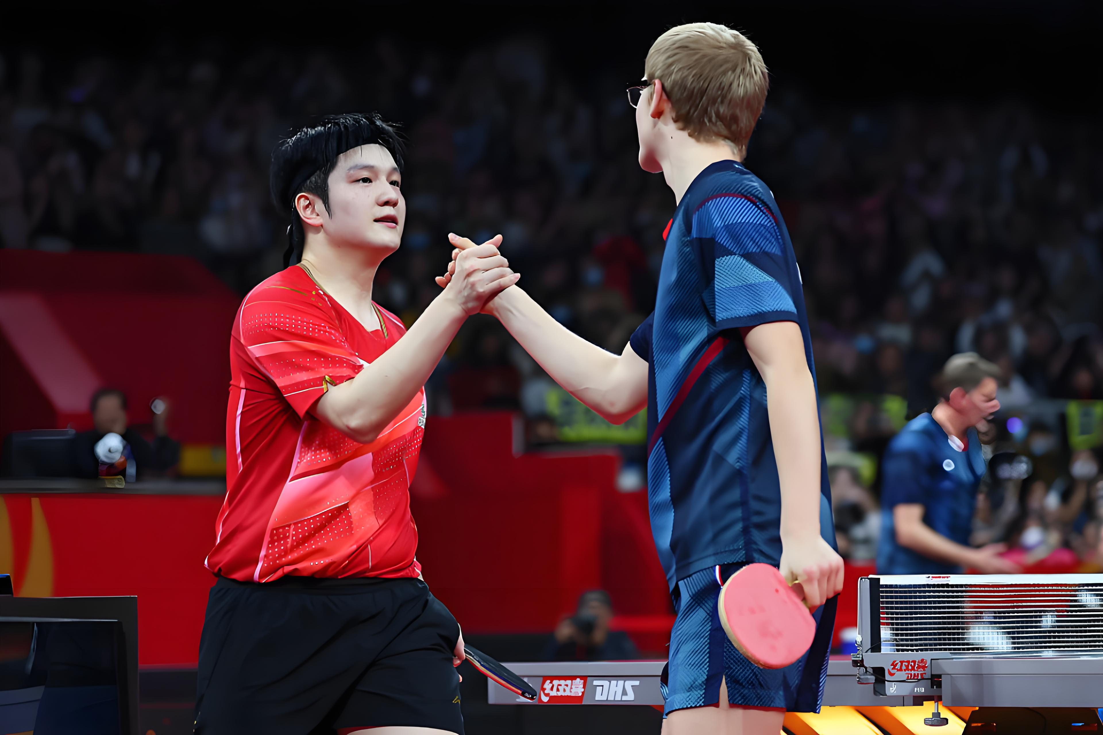 中国队绝杀法国队，樊振东点燃赛场